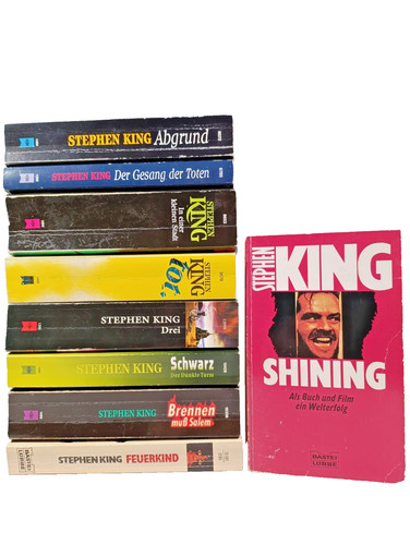 Stephen king buchpaket - king, 9