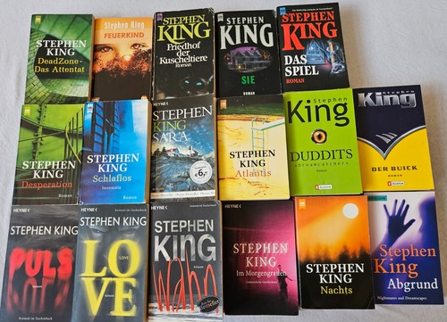 Stephen king buchpaket 17 - king,